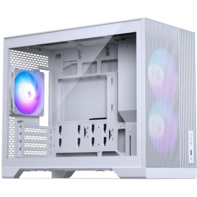 Phanteks XT M3 DRGB Tempered Glass Micro ATX Case White
