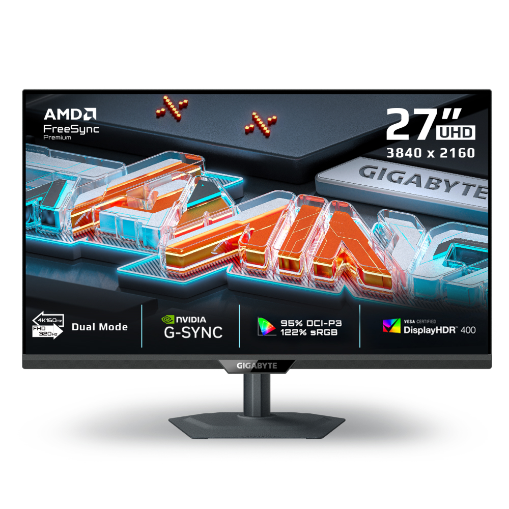 Gigabyte G27U Dual Mode G-Sync HDR IPS 27in Gaming Monitor