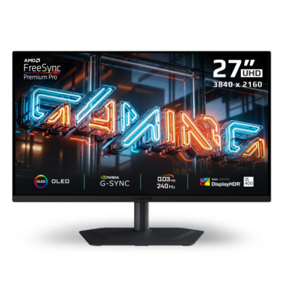 Gigabyte MO27U2 4K UHD 240Hz G-Sync HDR OLED 27in Monitor