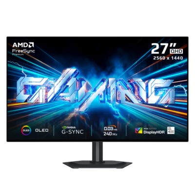 Gigabyte GO27Q24G QHD 240Hz G-Sync HDR OLED 27in Gaming Monitor