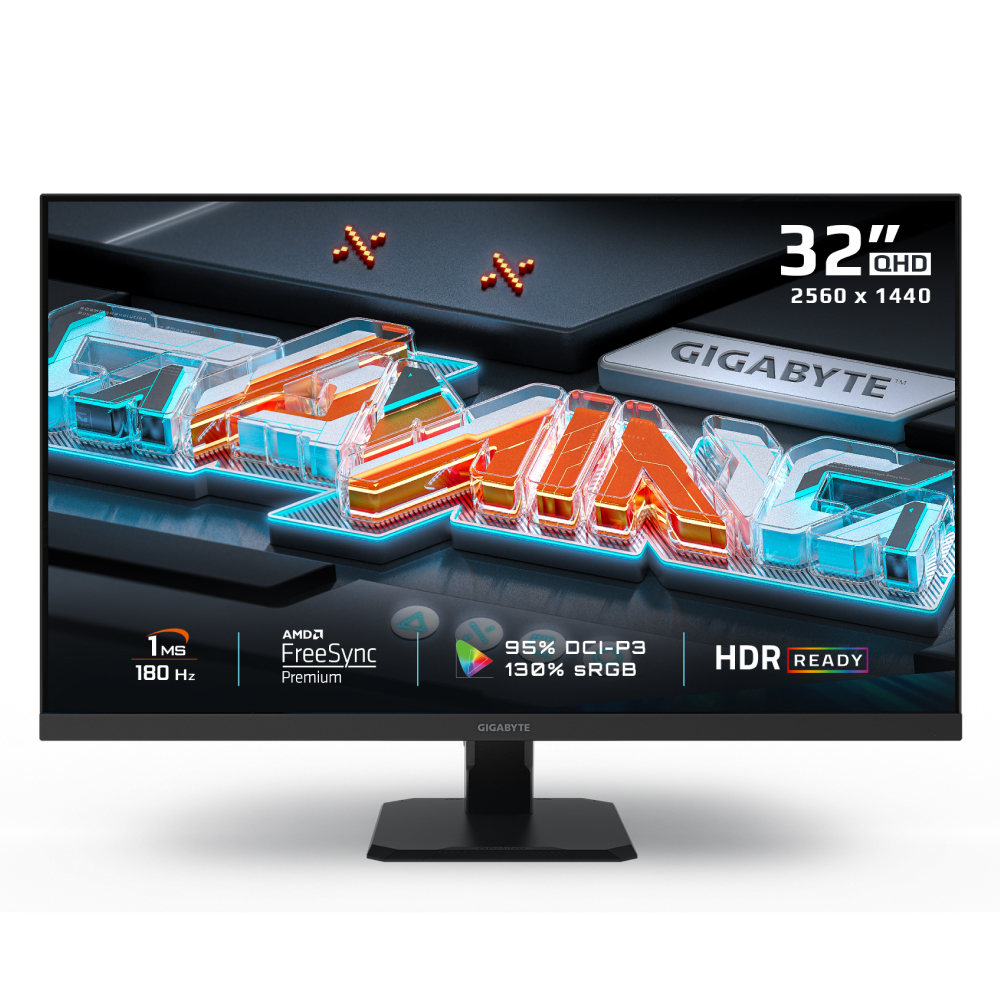 Gigabyte GS32QA QHD 180Hz FreeSync HDR IPS 31.5in Gaming Monitor