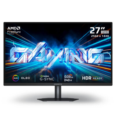 Gigabyte GO27Q24A QHD 240Hz G-Sync HDR OLED 27in Monitor