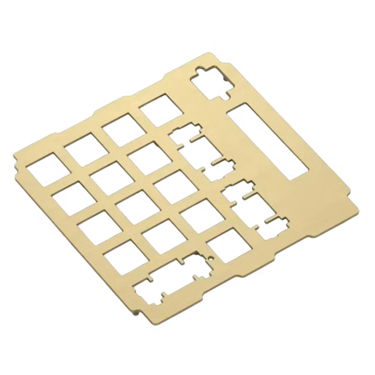Glorious Numpad Switch Plate Brass