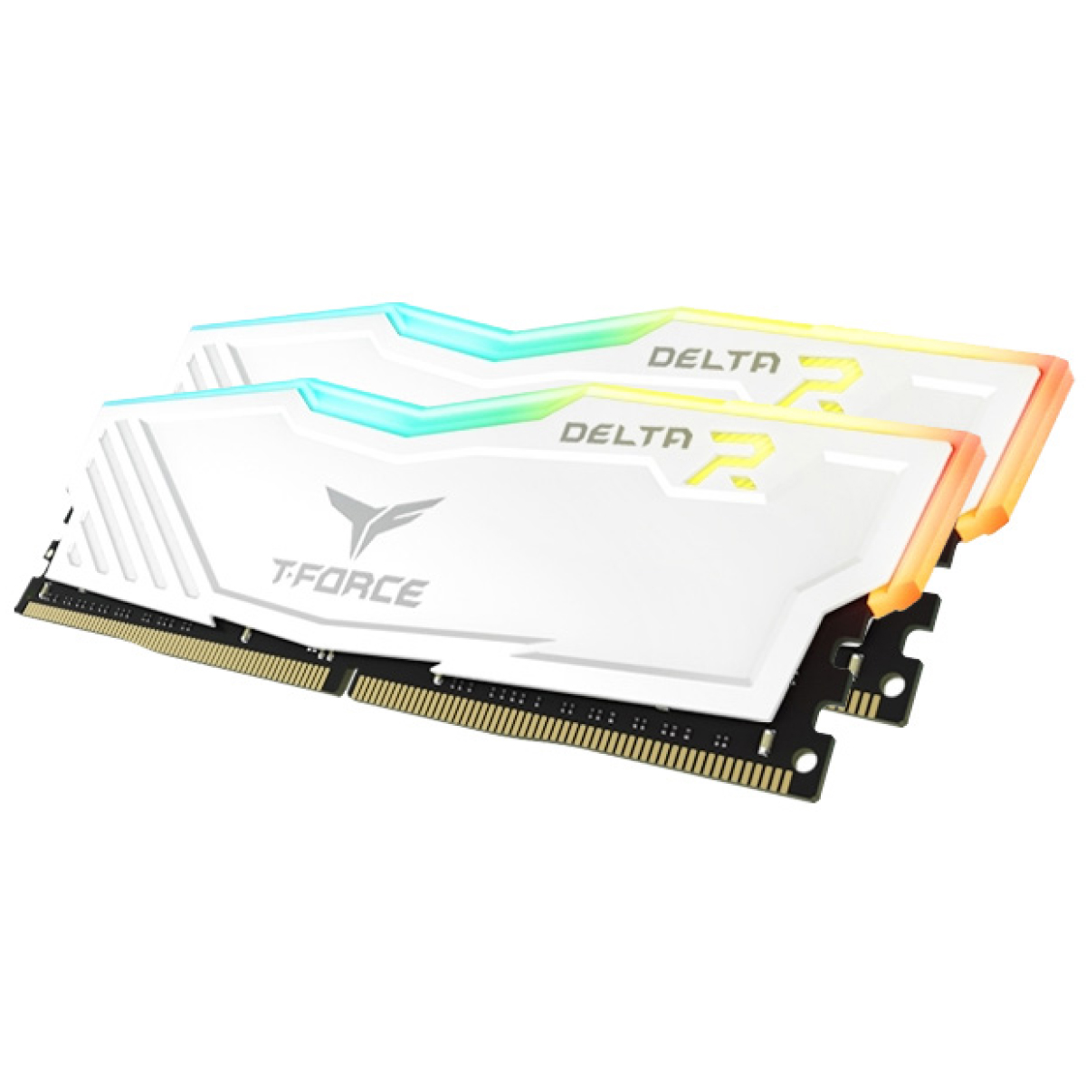 Team T-Force Delta RGB 32GB (2x16GB) 3200MHz CL16 DDR4 White
