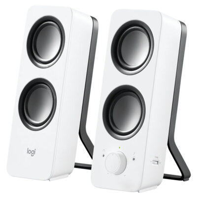 Logitech Z200 Multimedia Speakers Snow White