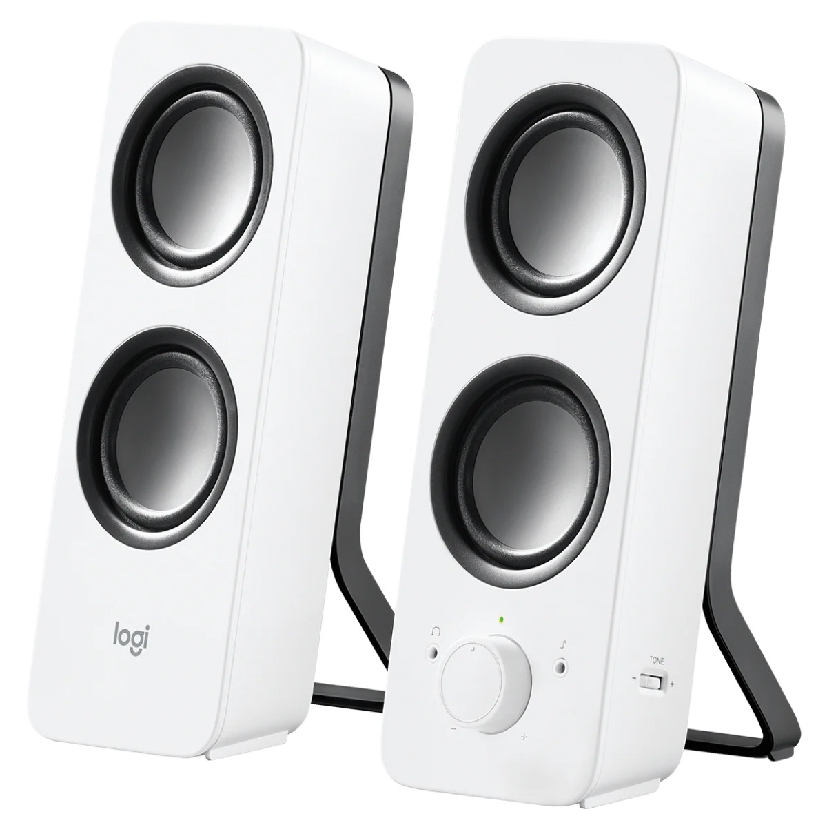 Logitech Z200 Multimedia Speakers Snow White