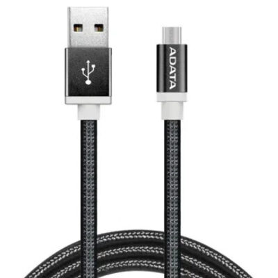 ADATA Micro USB Cable Aluminium 1m Black