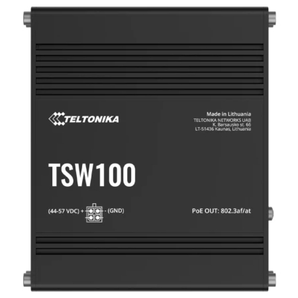 Teltonika TSW100 5 Ports Industrial POE+ Switch