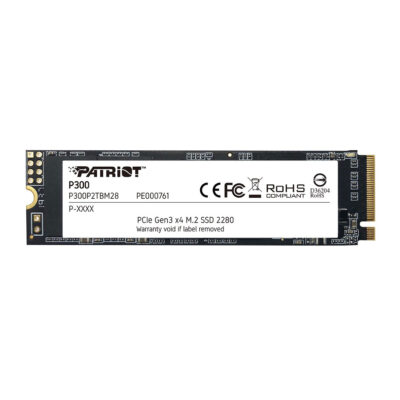 Patriot P300 NVMe PCIe Gen3 SSD 512GB