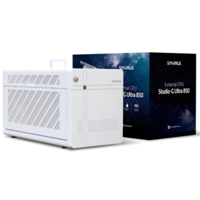 Sparkle Studio G Ultra 850 PCIe Expansion Enclosure White