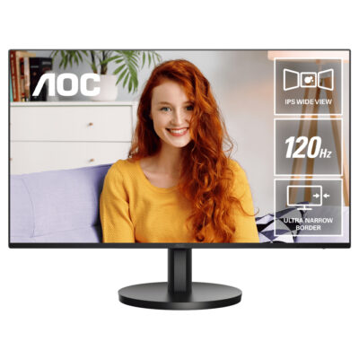 AOC 24B3HA3 FHD 120Hz Adaptive-Sync IPS 24in Monitor