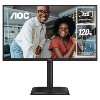 AOC 24E4UJ FHD 120Hz Adaptive Sync IPS 23.8in Monitor