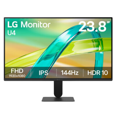 LG 24U411B-B FHD 144Hz AdaptiveSync HDR IPS 24in Monitor