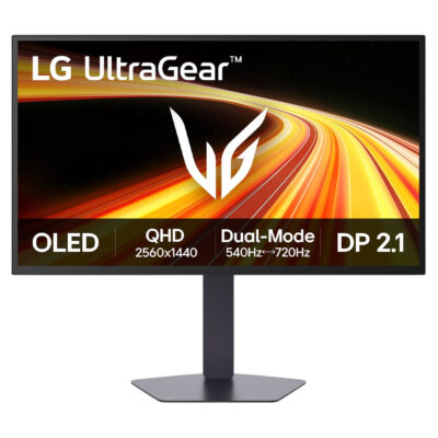 LG UltraGear 27GX790B-B QHD Dual Mode G-Sync HDR OLED 26.5in Gaming Monitor