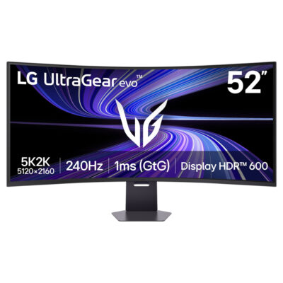 LG UltraGear 52G930B-B 5K2K 240Hz FreeSync HDR Curved 51.6in Gaming Monitor