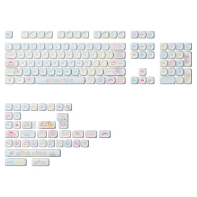 Akko Butterfly Fantasy Keycap Set 140 Key