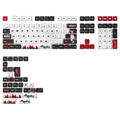 Akko The King’s Avatar Yu Wenzhou Keycap Set 137 Key