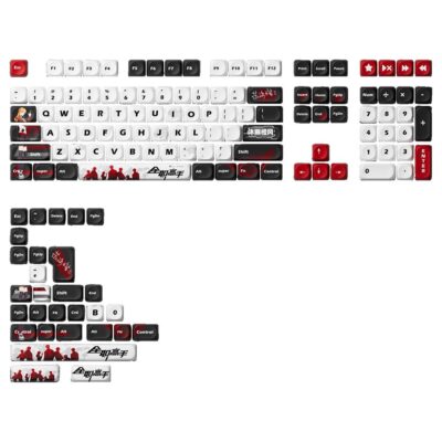 Akko The King’s Avatar Su Mucheng Keycap Set 137 Key