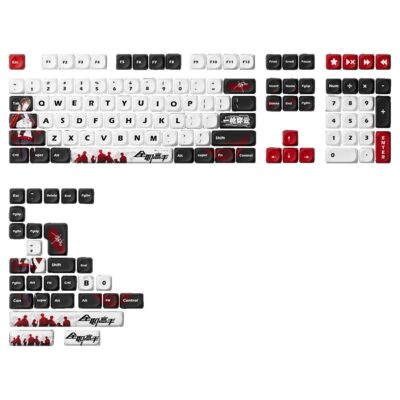 Akko The King’s Avatar Zhou Zekai Keycap Set 137 Key