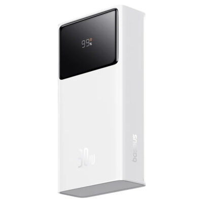 Baseus Powerbank with Digital Display 30W PD 10000mAh White