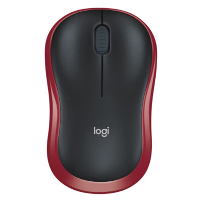 Logitech Wireless Mouse M185 Red