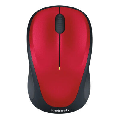 Logitech M235 Wireless Mouse Red