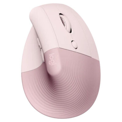 Logitech Lift Vertical Advanced Ergonomic Mouse Rose