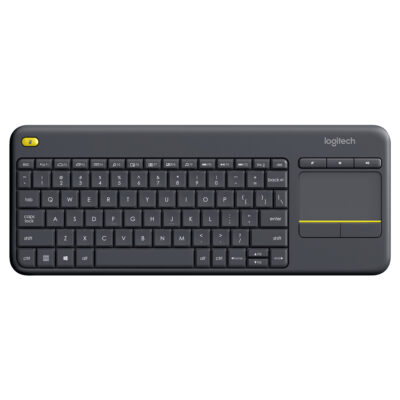 Logitech K400 Plus Wireless Touch Keyboard Black