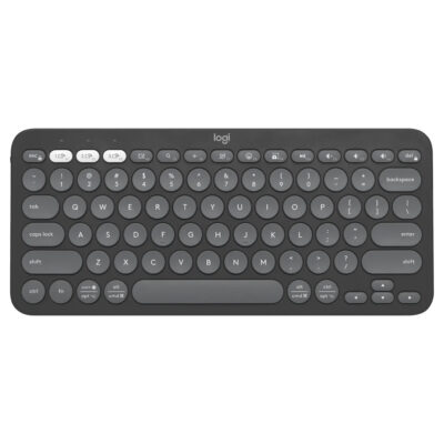 Logitech Pebble Keys 2 K380s Bluetooth Keyboard Graphite