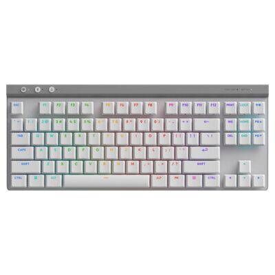 Logitech G515 Lightspeed RGB Wireless TKL Keyboard White