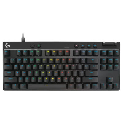 Logitech PRO X TKL Rapid Analog Gaming Keyboard Black