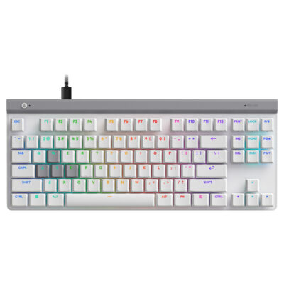 Logitech G515 Rapid TKL Wired Low Profile Analog Gaming Keyboard White