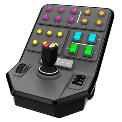 Logitech G Heavy Equipment Side Panel Farm Sim Control Deck