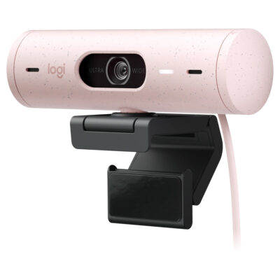 Logitech Brio 500 USB-C FHD Webcam Rose