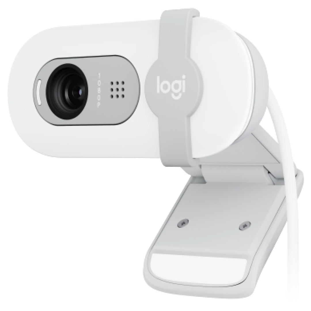 Logitech Brio 100 Full HD 1080p Webcam White