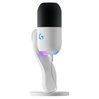 Logitech Yeti GX Dynamic RGB Gaming Microphone White