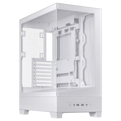ASUS A31 Tempered Glass Mid Tower ATX Case White