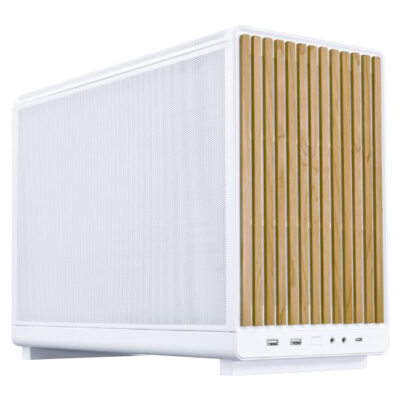 Lian Li x Dan Cases A3-mATX Micro-ATX Case White Wood Edition