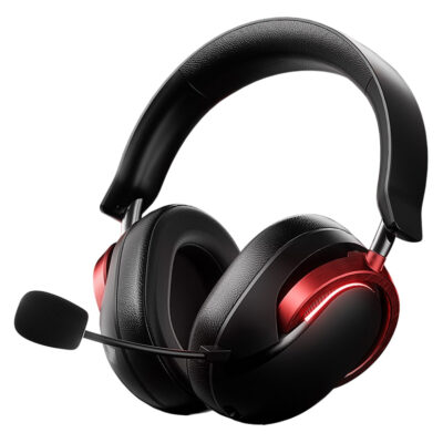 Aula A700 Wireless Gaming Headset Black and Red