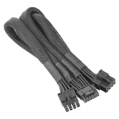 Thermaltake Sleeved PCIe Gen 5 ATX 3.0 12VHPWR Splitter Cable