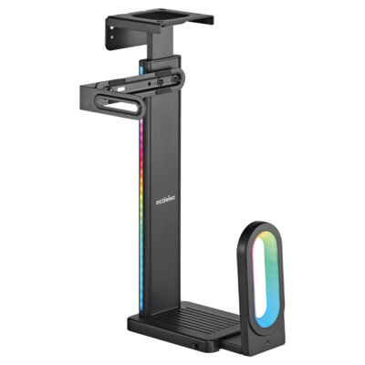 mbeat activiva RGB Ultra-Wide Adjustable Wall & Under-Desk Mount