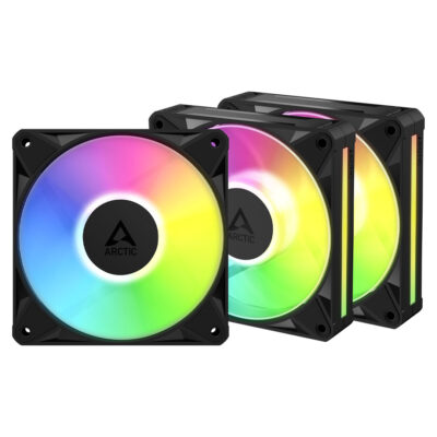 Arctic BioniX P14 A-RGB 140mm Fan Black 3 Pack
