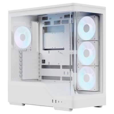 Aerocool P500A Mid Tower Case White