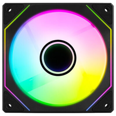 Aerocool Phantom M-3 Reverse ARGB 120mm Fan Black