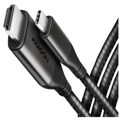 Axagon USB-C to HDMI 2.0a Cable 1.8m