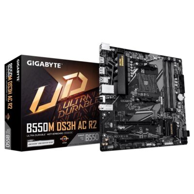 Gigabyte B550M DS3H AC R2 DDR4 Motherboard