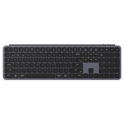 Keychron B6 Pro Ultra-Slim Wireless Keyboard Space Grey