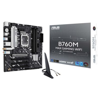 ASUS B760M Max Gaming WIFI DDR5 Motherboard