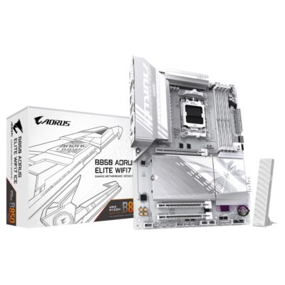 Gigabyte B850 Aorus Elite WiFi 7 Ice DDR5 Motherboard