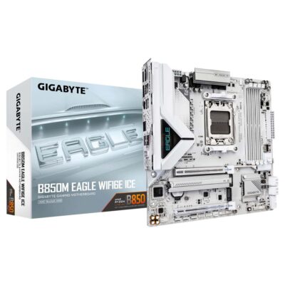 Gigabyte B850M Eagle WF6E Ice Motherboard